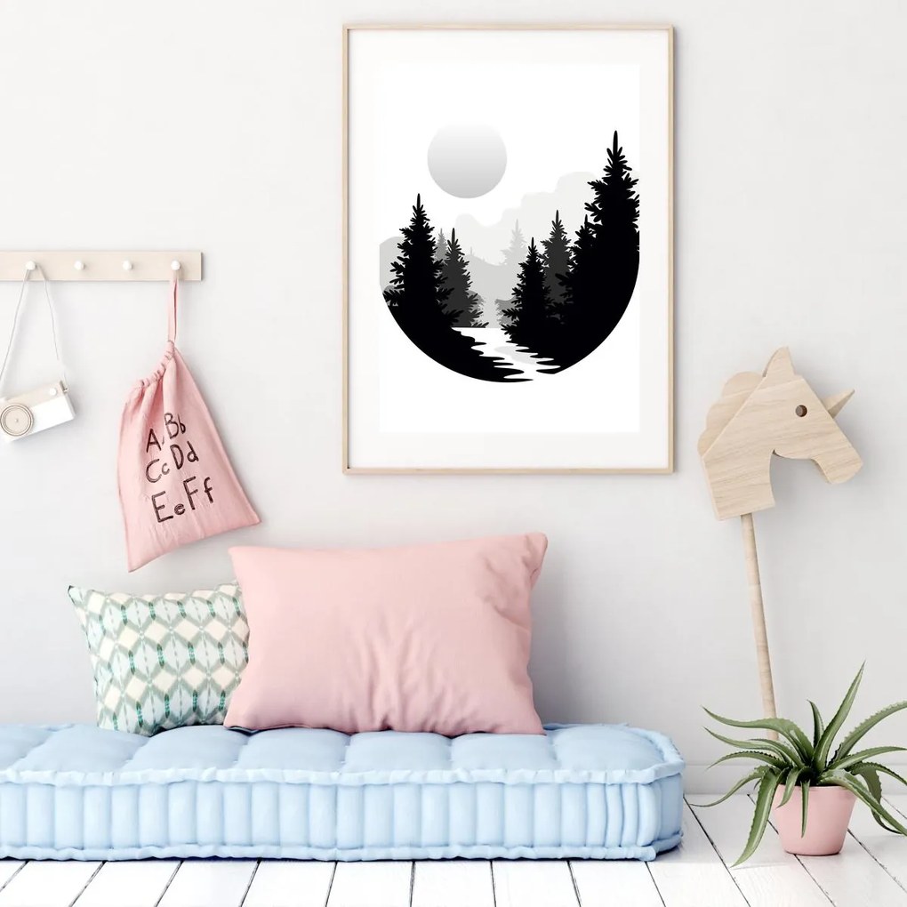 Poster - Pădure (A4)