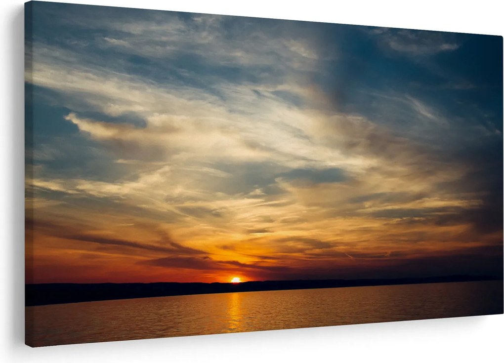 Tablou cu apus de soare (90x60 cm)