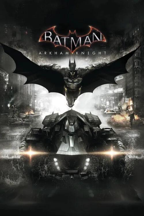 Poster de artă Batman Arkham Knight - Batmobile, (26.7 x 40 cm)