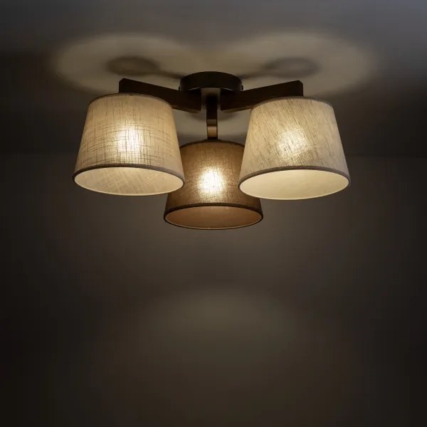 BRILAGI - lustră LED aplicată LATTE 3xE27/15W/230V pin/mix