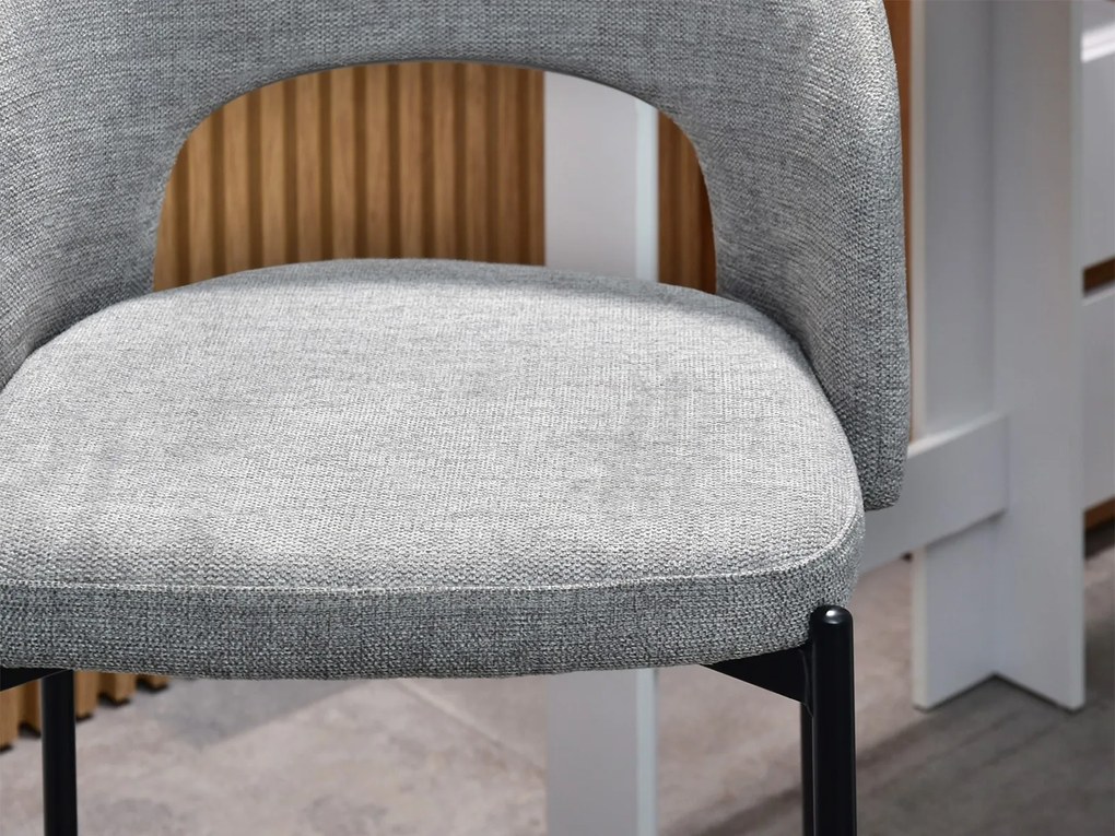 Scaun Gustav (gri + negru). 1110696