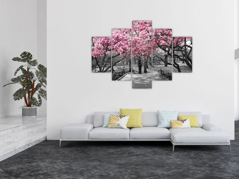 Tablou copacului magnolie (150x105 cm)