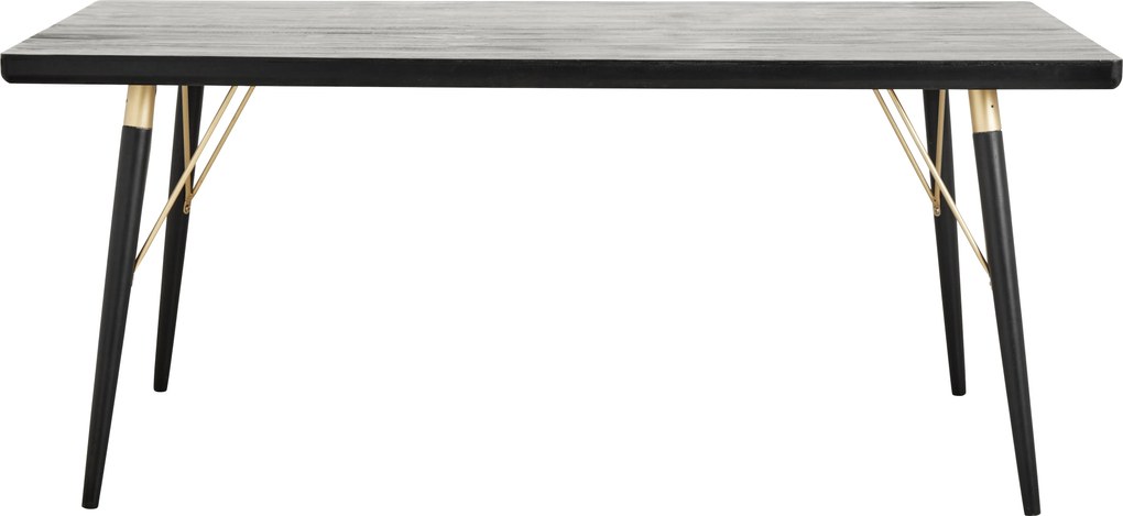 Masa dining din lemn de brad si MDF 180x90 cm | NORDAL