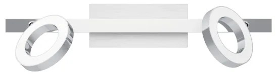 Spot Eglo 96179 CARDILLIO 2xLED/3,2W + LED/3,3/230V