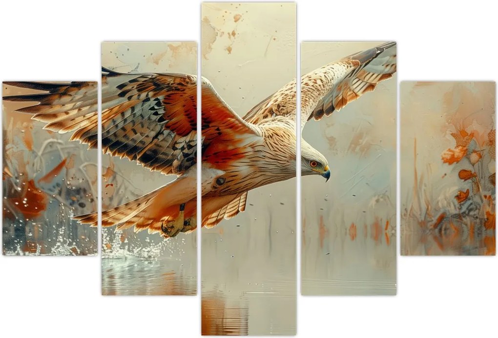 Tablou - Pasăre de pradă (150x105 cm)