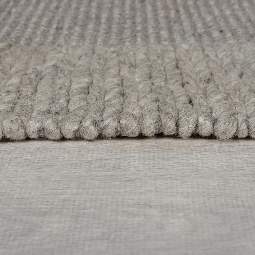 Covor gri din lână 120x170 cm Rue – Flair Rugs