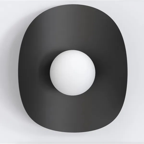 Aplica de perete FIERO, 1 x G9, 8 W, 230 V, neagră