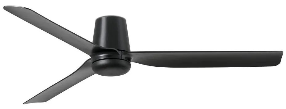 Ventilator de tavan FARO 33830 PUNT TUB M negru d. 130 cm + telecomandă