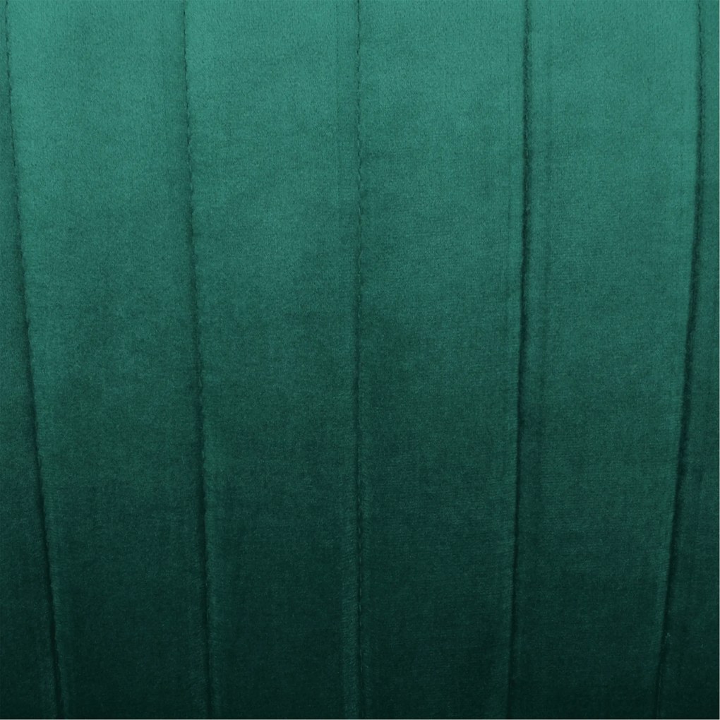 Fotoliu balansoar, catifea Velvet verde, TARAM