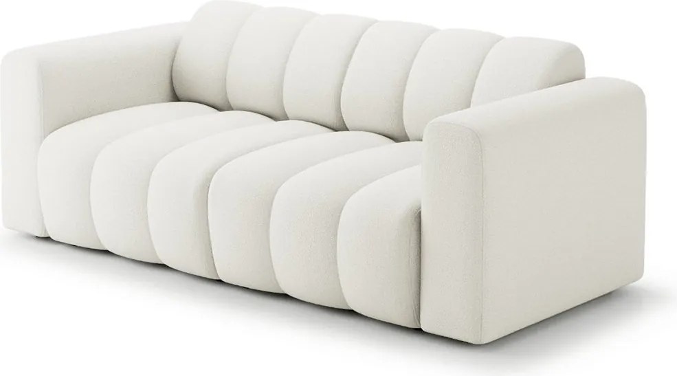 Canapea lemn masiv Bummel, 210 × 97 × 77 cm