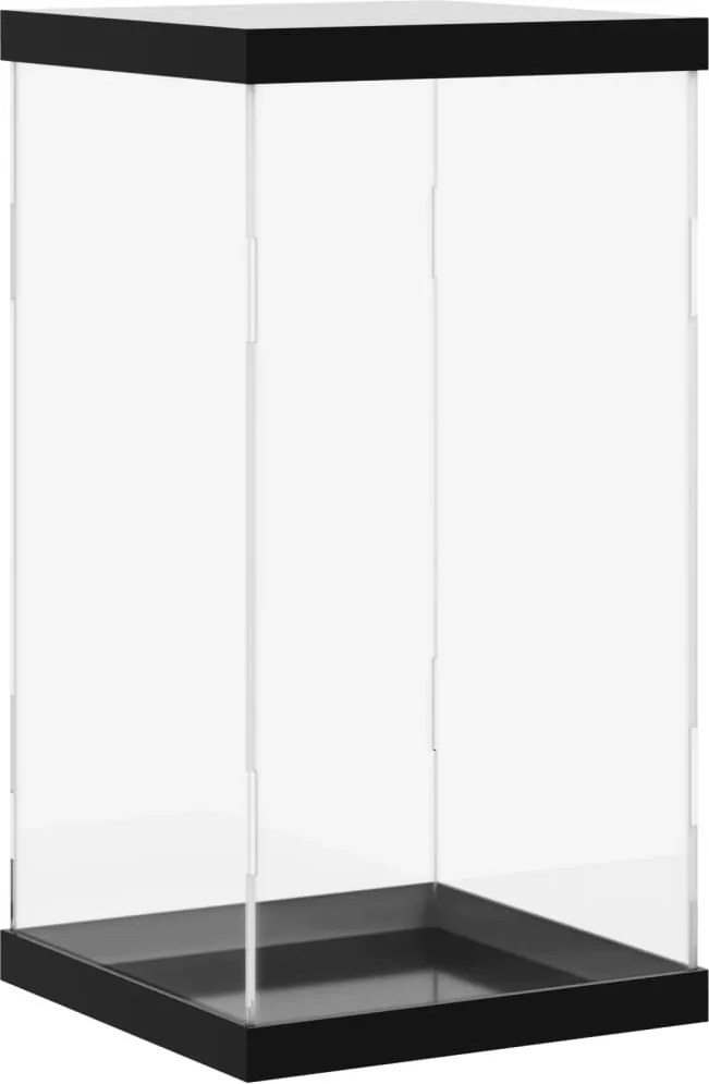 vidaXL Cutie de prezentare, transparent, 20x20x38 cm, acril