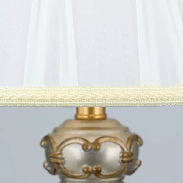 Lampadar Orion Stl 12-1097/1 TIZIA 1xE27/60W/230V alb/auriu/patină