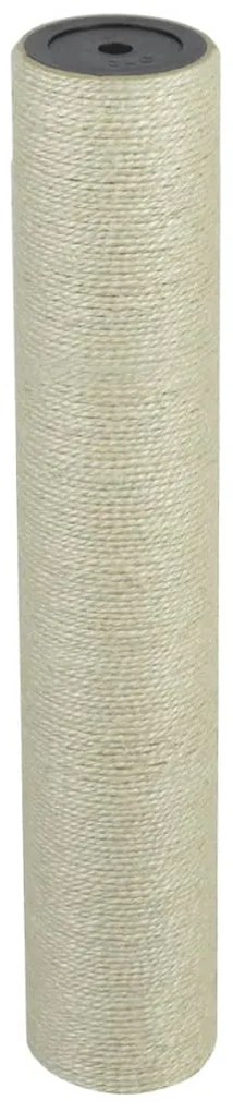 vidaXL Ansamblu de joacă pentru pisici 8x45 cm, 10 mm Bej