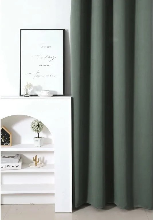 Perdea OXFORD verde-gri 140x250 cm Agatat: Rejansa