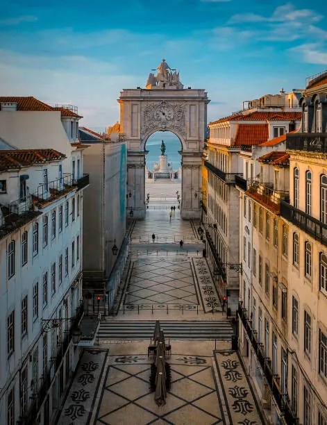 Fotografie Arco de Rua Augusta, Baixa, Lisbon, Portugal, artur carvalho