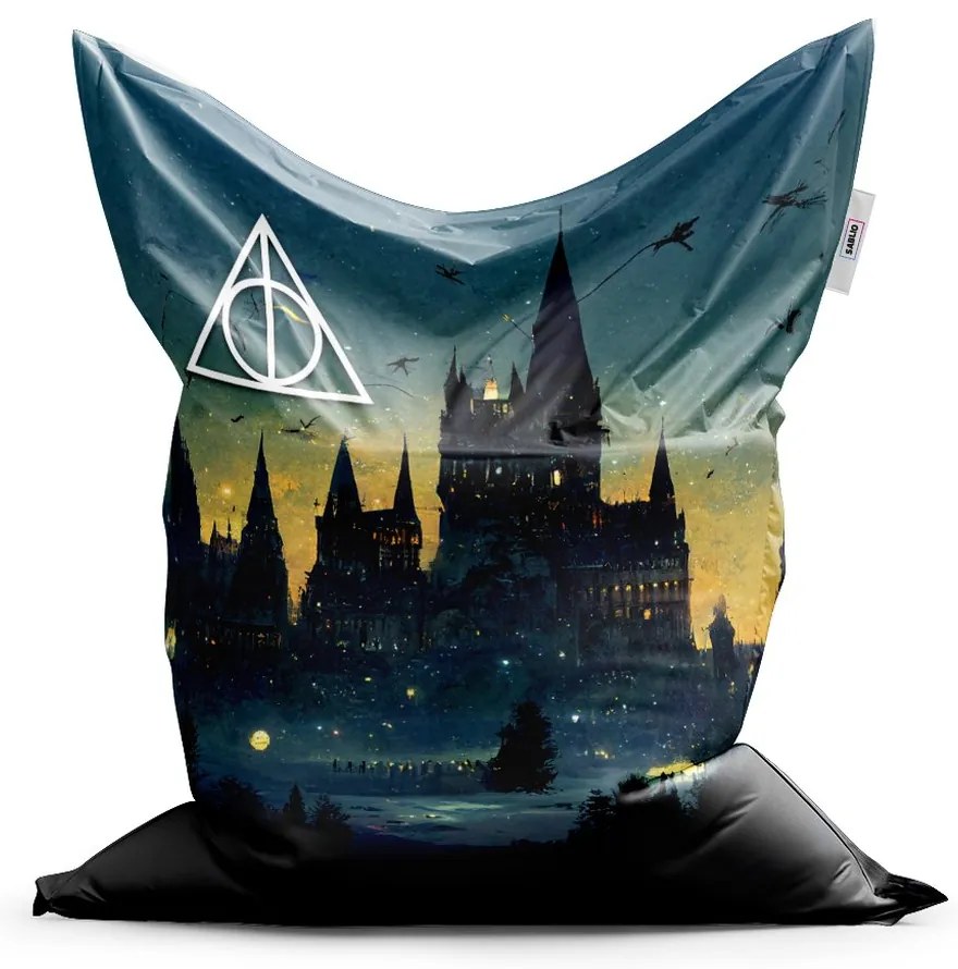 Sac de șezut Classic Hogwarts de noapte - pentru copii, colorat