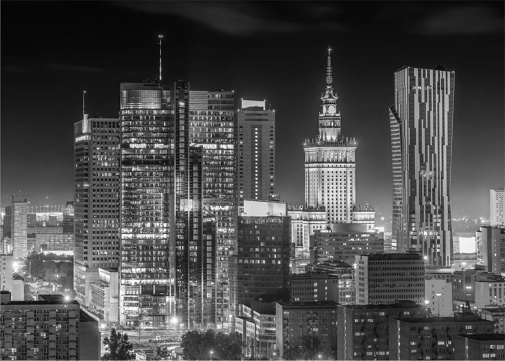 Tablou - Alb și negru New York (70x50 cm)
