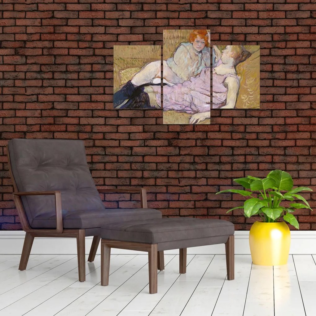 Tablou - Henri de Toulouse-Lautrec, The Sofa, reproducere (90x60 cm)