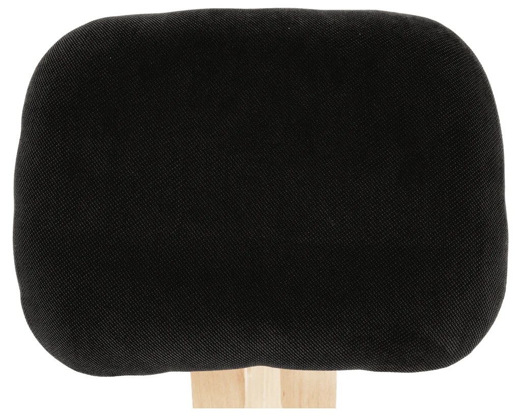 Scaun genunchi ergonomic, negru / fag, GROCO