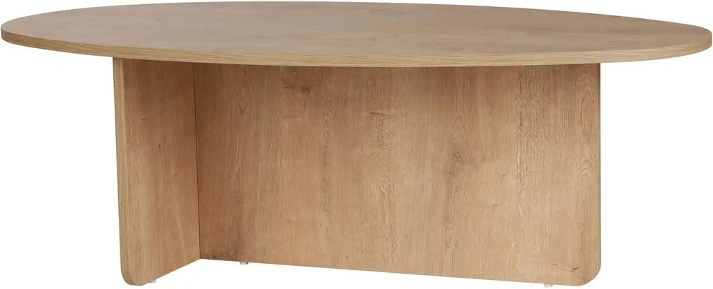 Masuta cafea ORBA, stejar, PAL, 120x65x40 cm
