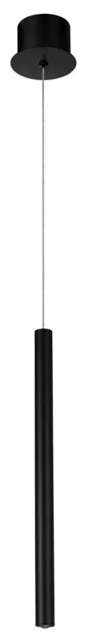 Pendul LED stil modern minimalist ILIOS 1 negru