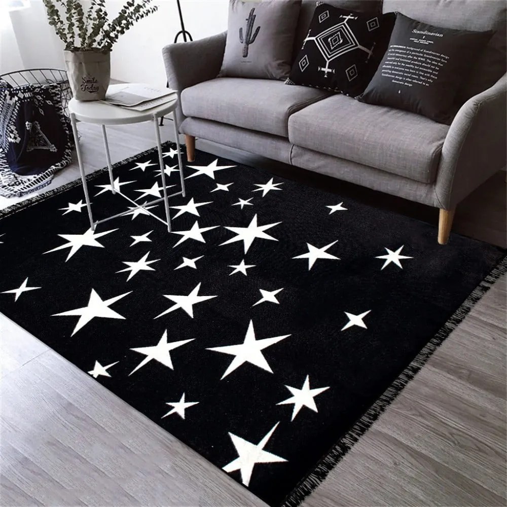 Covor lavabil cu 2 fețe Kate Louise Milkyway, 120 x 180 cm