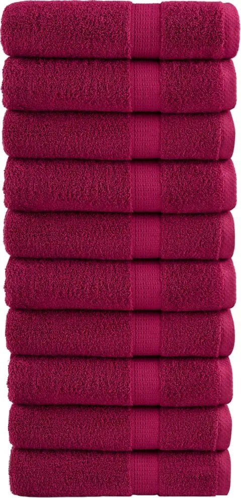 vidaXL Prosoape de duș premium, SOLUND 10 buc 70x140cm 600 gsm