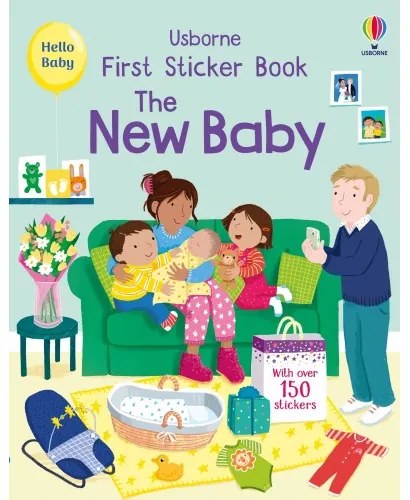 First Sticker Book The New Baby