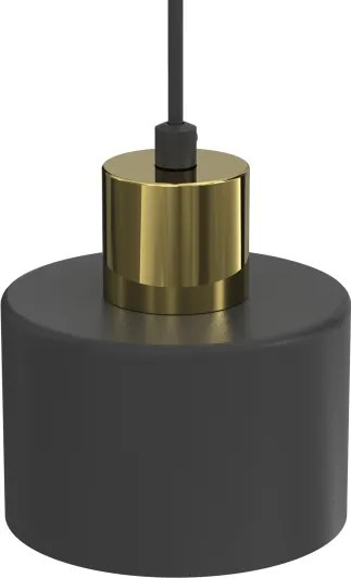 Pendul cu cablu PARKLA, 1xE27/15W/230V, negru