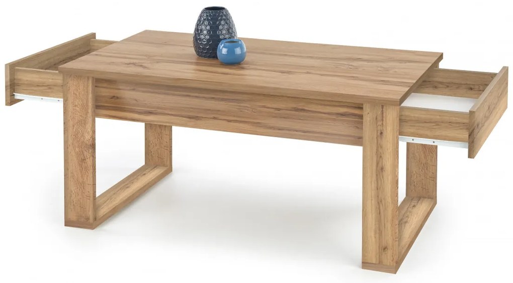 Masa de cafea dreptunghiulara Nea stejar wotan L110 cm