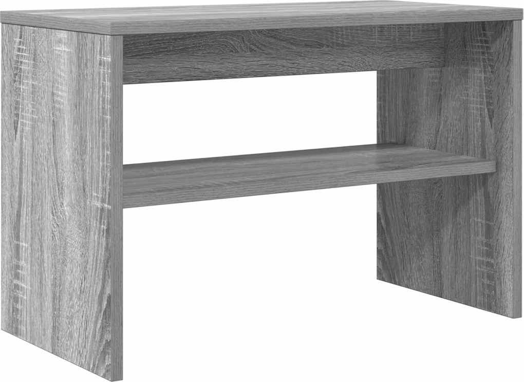 vidaXL Cabinet TV Gri Sonoma 60 x 30 x 40 cm Lemn compozit