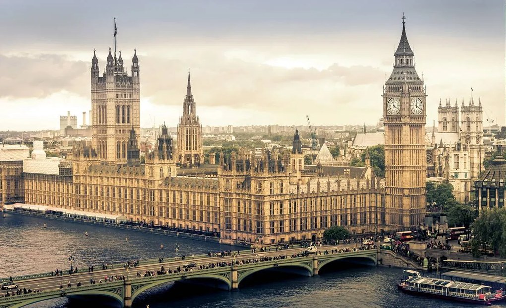 Fototapet - Westminster Londra (254x184 cm)