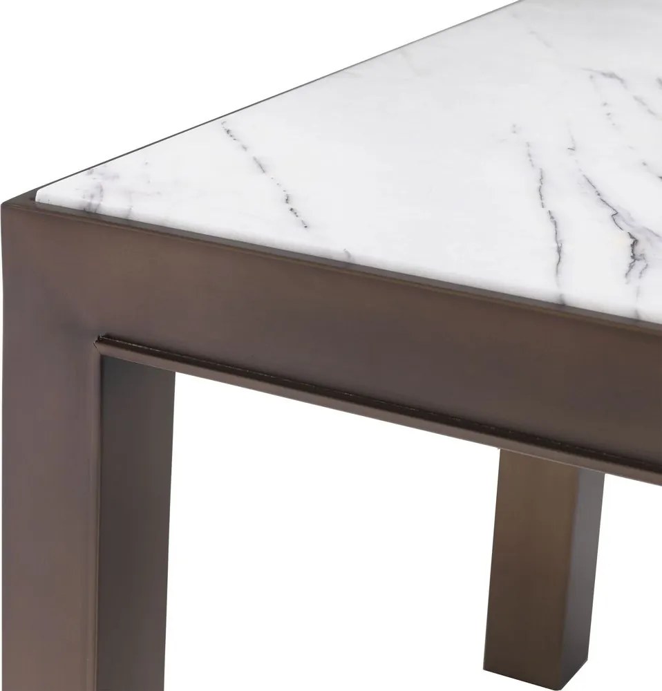 Masuta laterala LUX cu blat din marmura Tardieu 114660 HZ