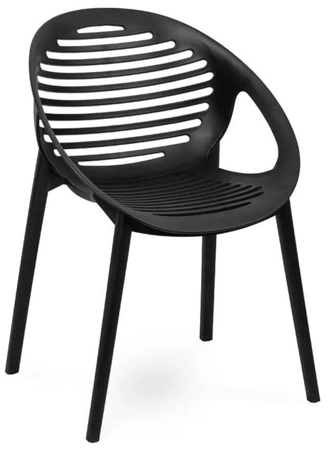 Scaun de grădină Bonami Essentials Joanna, negru