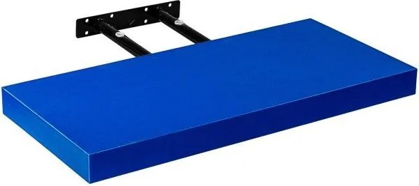 Raft de perete stilist Volato, 90 cm, albastru