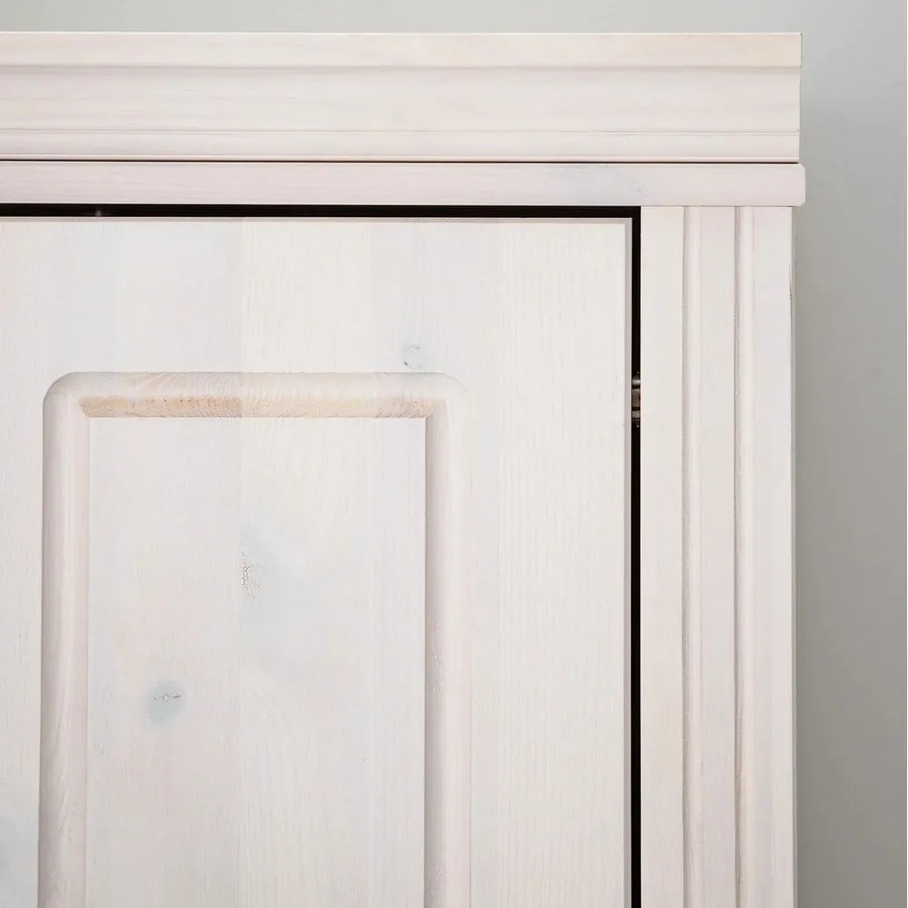 Șifonier alb din lemn de pin 65x180 cm Anita – Støraa