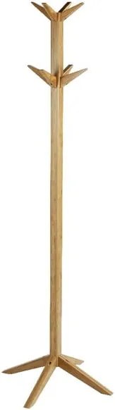 Cuier din lemn de bambus Wenko Bamboo Rack, înălțime 167 cm