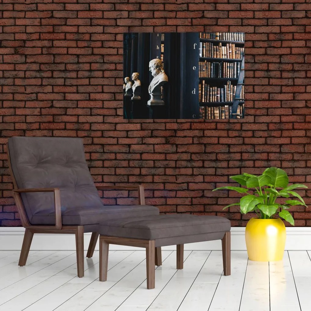 Tablou - La bibliotecă (70x50 cm)