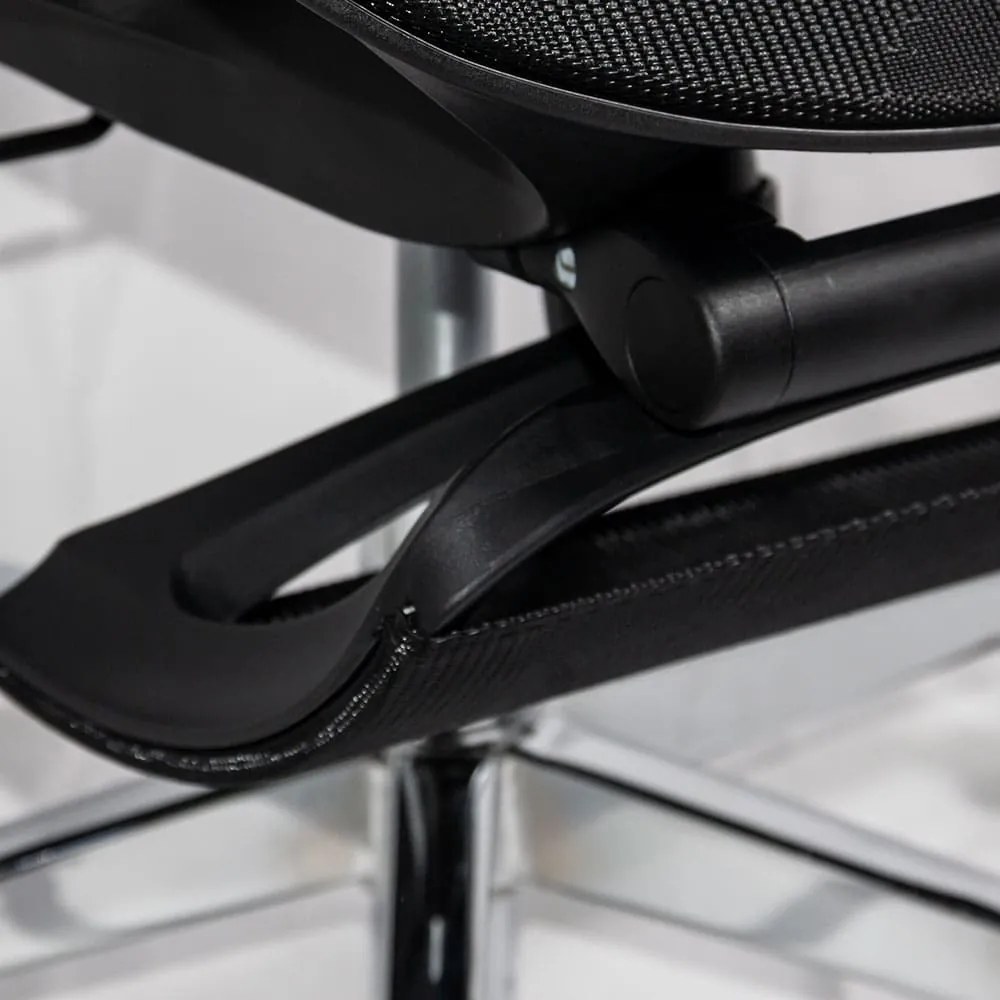 Scaun ergonomic SYYT 9519 negru, suport 150 kg și brațe 3D