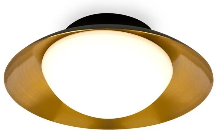 Plafoniera LED moderna SIDE G9 negru/cupru 62135