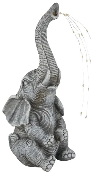 Globo 33884 - Decorațiune solară LED 20xLED/0,02W/3V IP44 elefant