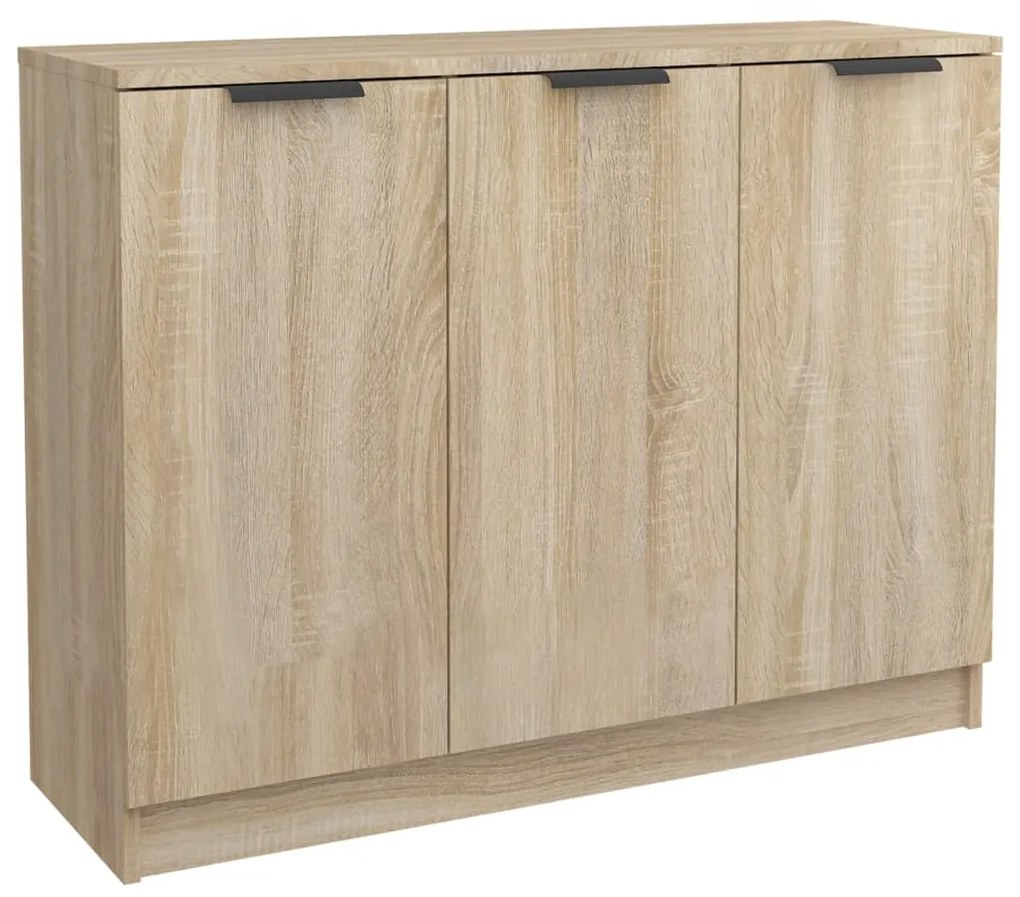 811190 vidaXL Servantă, stejar sonoma, 90,5x30x70 cm, lemn prelucrat