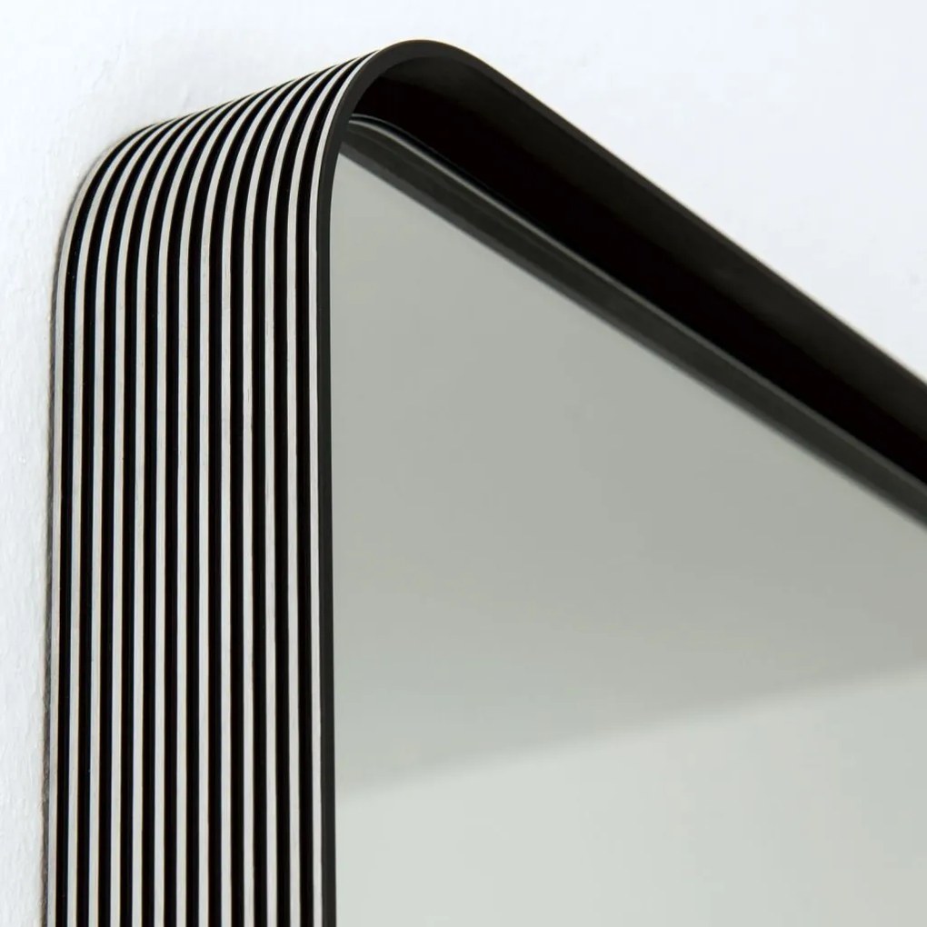 Oglinda decorativa design modern CARLO negru 152-76cm