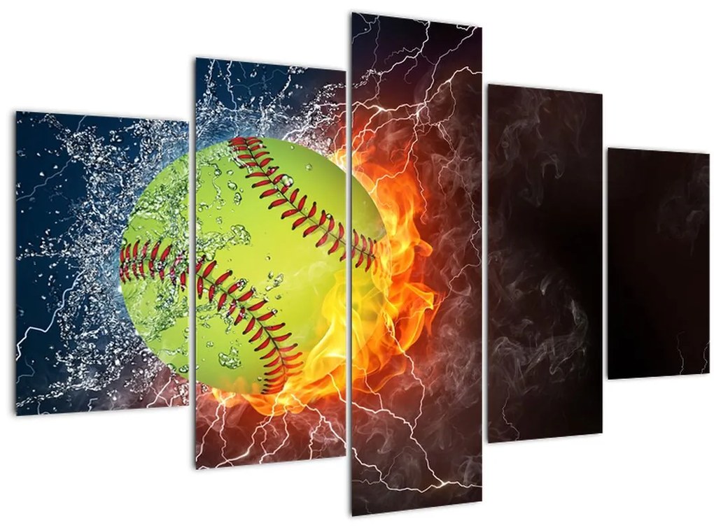 Tablou - Minge de tenis (150x105 cm)