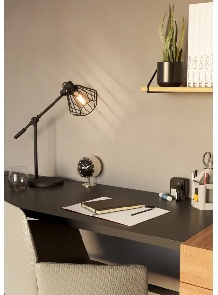 Eglo 99019 - Lampă de masă TABILLANO 1 1xE27/40W/230V