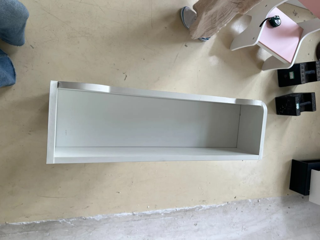 AIYAPLAY Bibliotecă Montessori pentru Copii 3-8 Ani, Ursuleț, cu 4 Polițe din Lemn, 50x15x97 cm, Alb | Aosom Romania