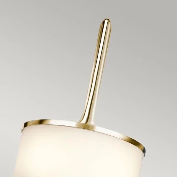 Aplică LED pentru baie Kichler KL-MONA-S-PB MONA 2xG9/3W/230V IP44 auriu