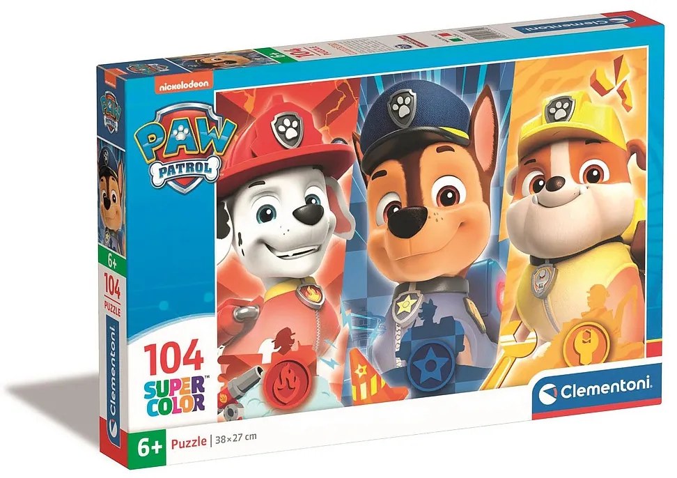 Patrula Cățelușilor Guys Puzzle Clementoni cu 104 piese