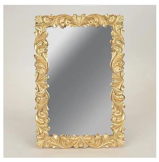 Oglindă de perete 31,3x21 cm auriu