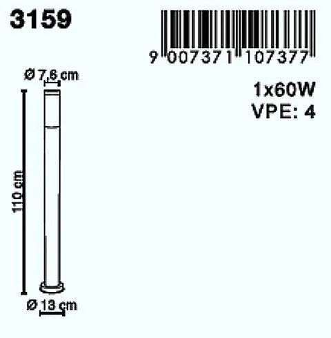 Stalp exterior Boston 3159 GL